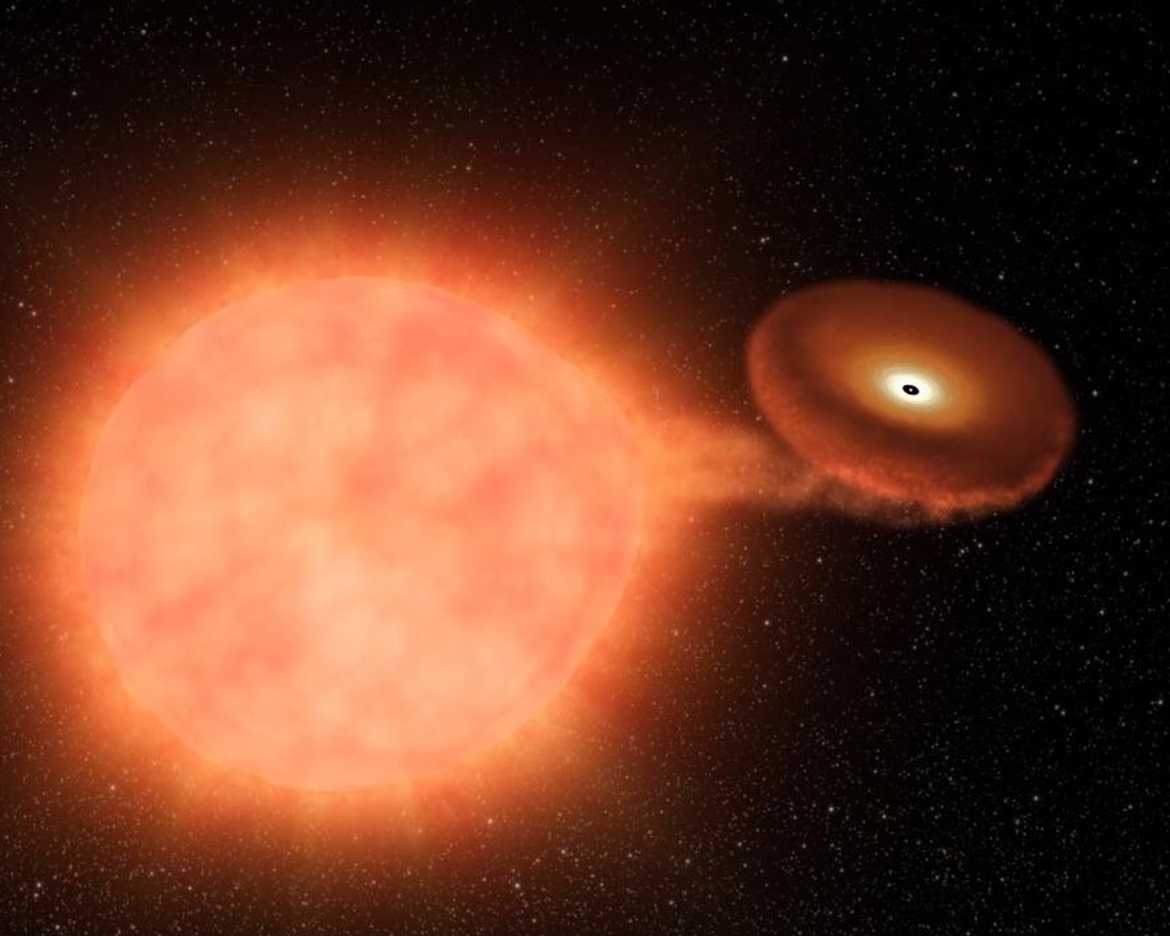Binary star system set to go nova by 2100