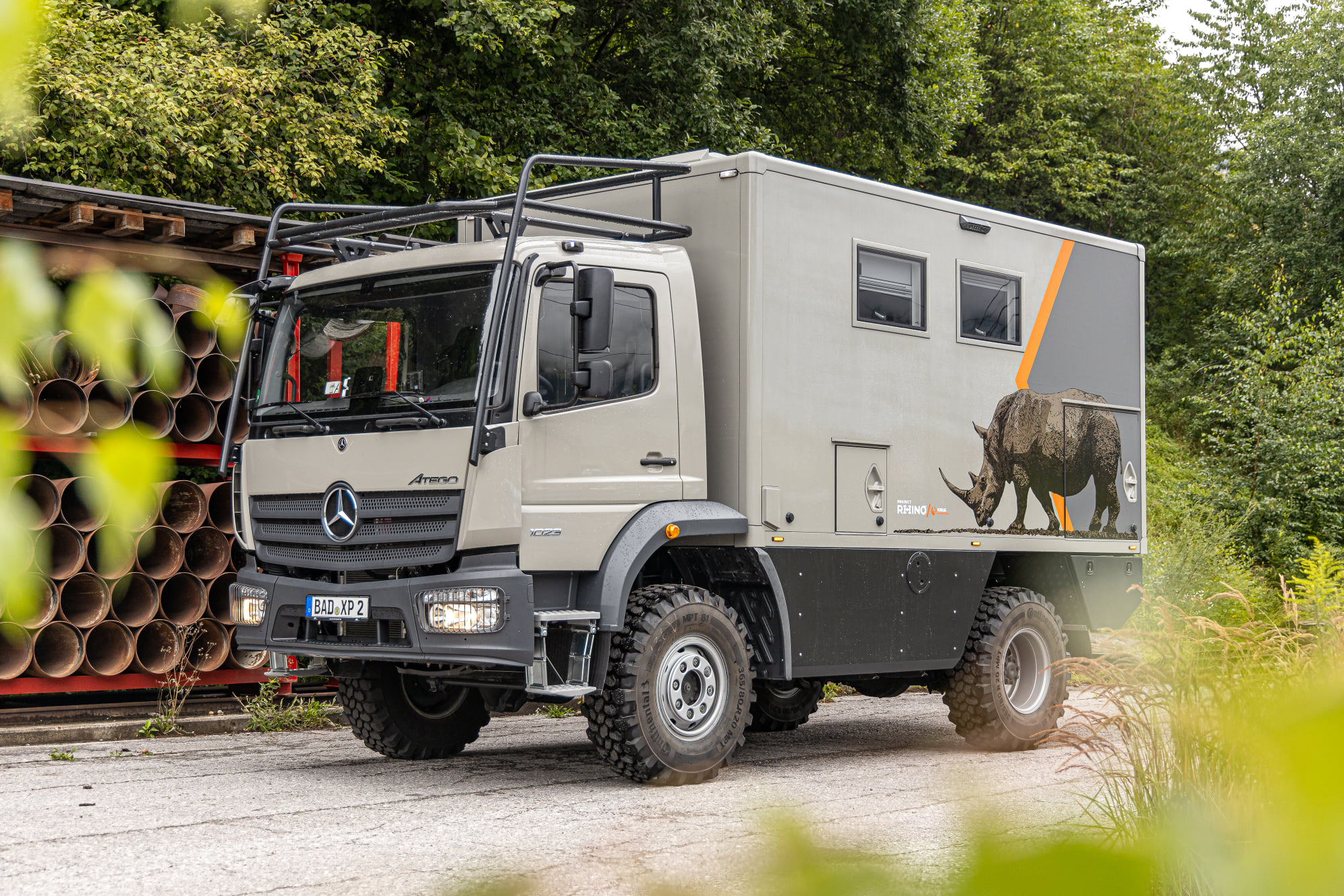 Feral offroad RV charges like a rhino, rests like a glamping lodge