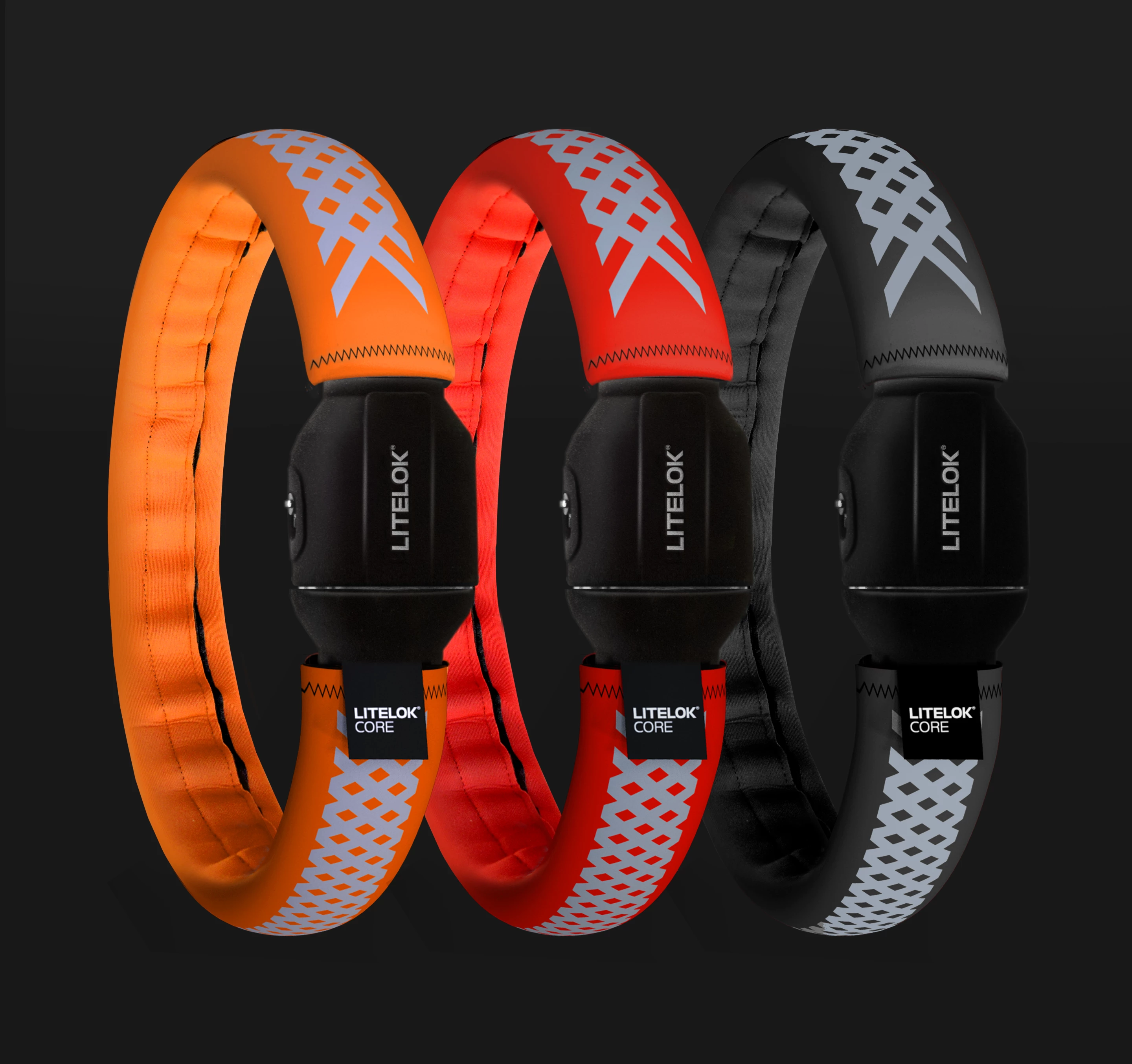 The Litelok Core is available in multiple colors