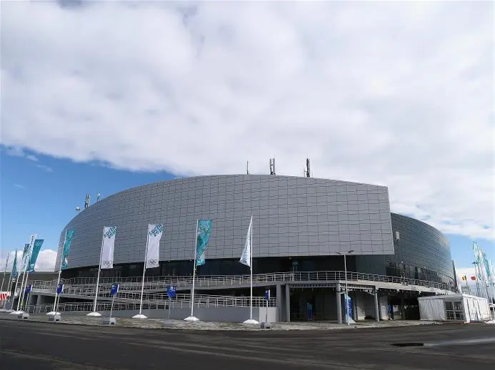 The Ice Cube Curling Center (image: Sochi 2014 Organizing Committee)
