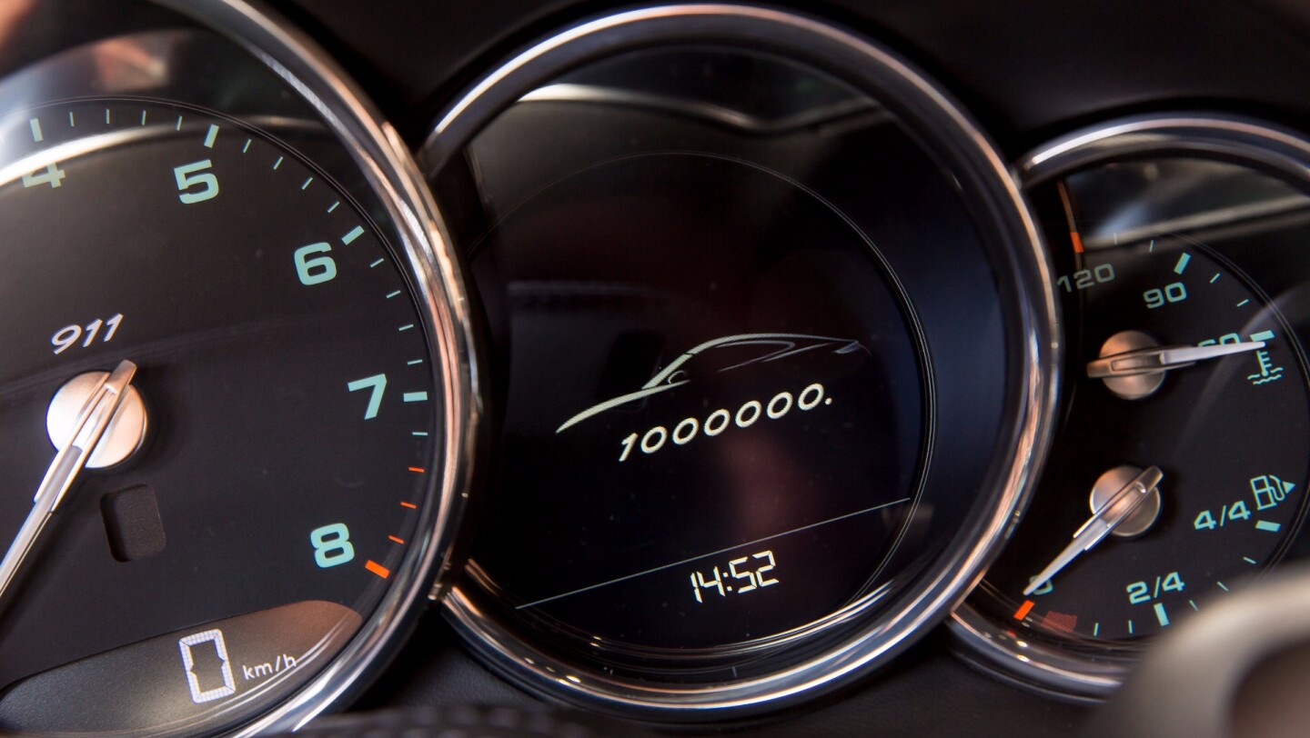 Even the computer systems in the millionth 911 are bespoke for this car