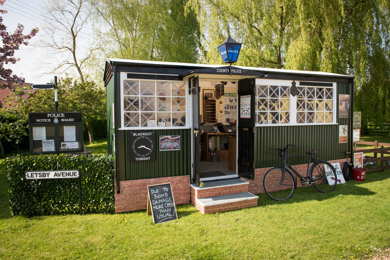 Letsby Avenue is a 1940s Civilian Police Station Living History display