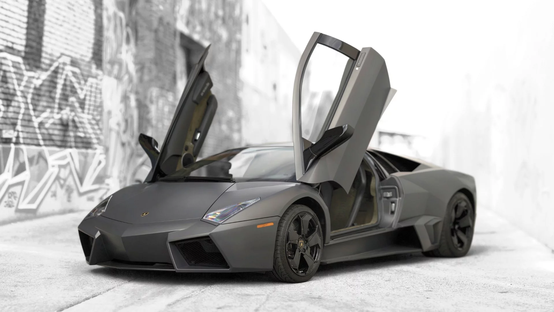 This 2008 Lamborghini Reventón is the first of its model to sell at auction, fetching $1,375,000