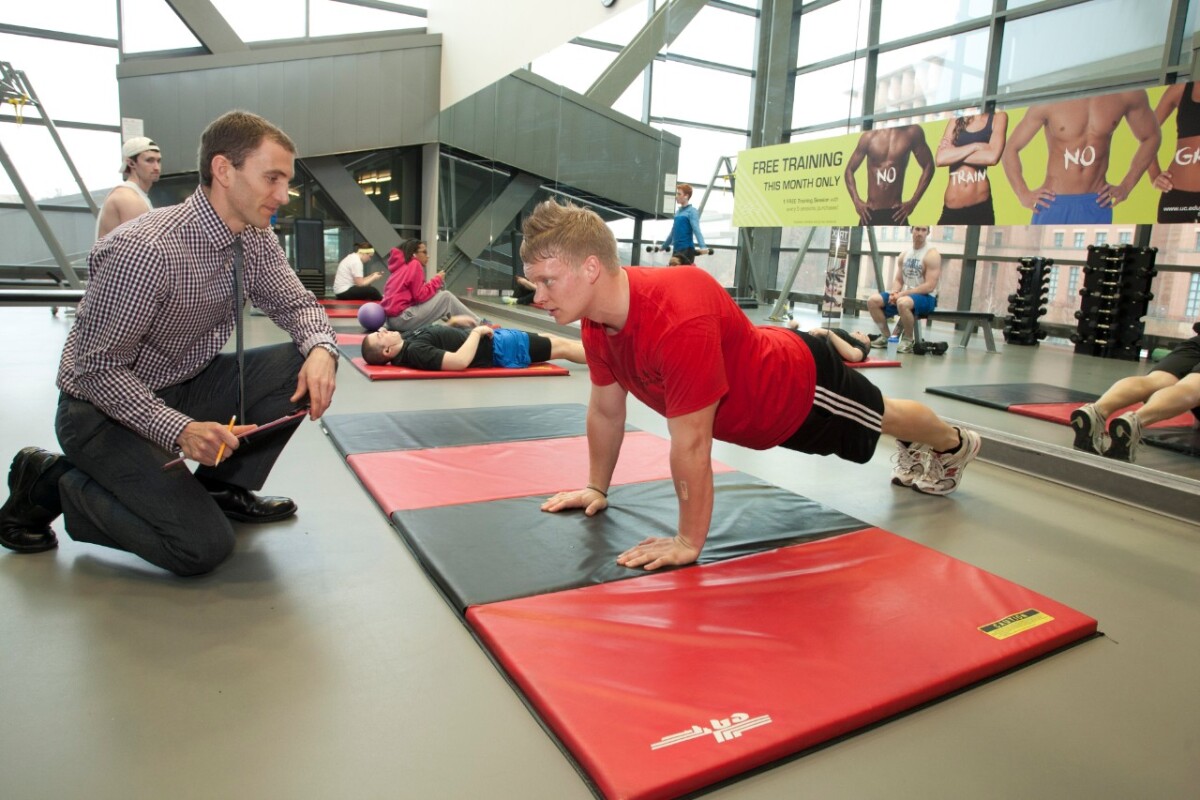 UC professor Jason Heikenfeld working in 2013 on the team's early biosensor technology