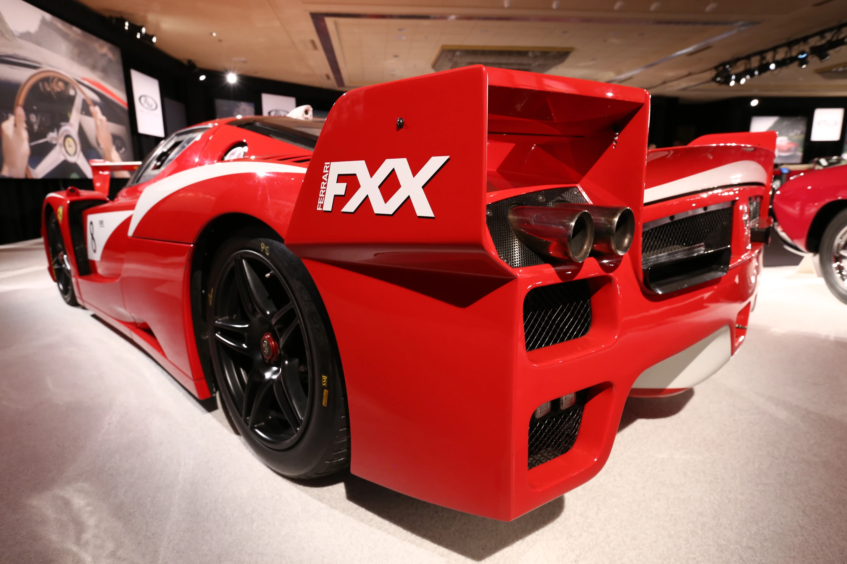 The Ferrari FXX Evoluzione was an exclusive model sold only to select clientele and only suitable for track use (Photo: Angus MacKenzie/Gizmag.com)