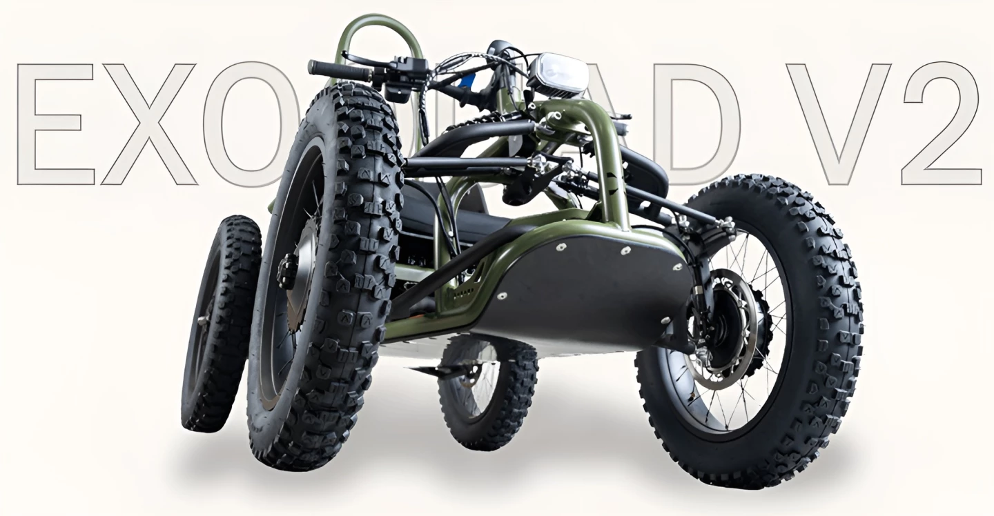 The V2 is available in 2WD and 4WD models