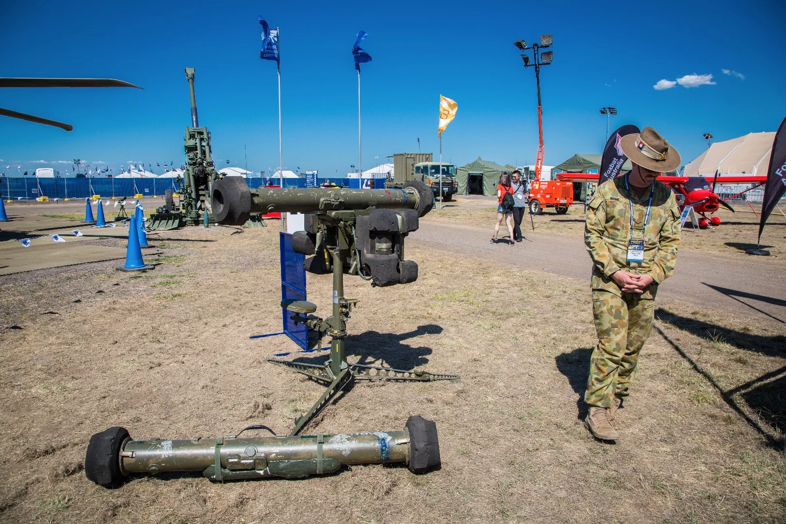 RBS 70 laser-guided short range anti-aircraft missile