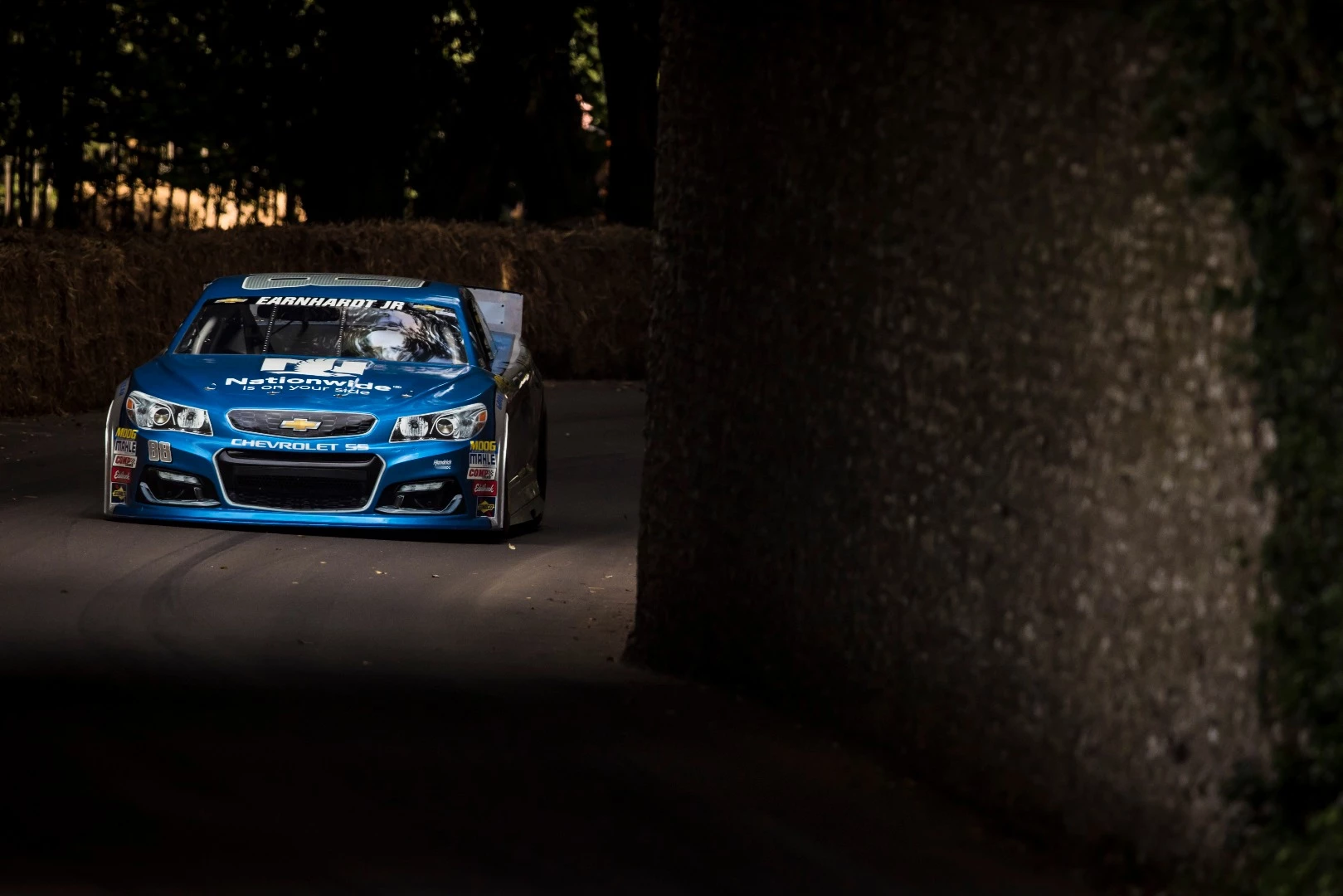 NASCAR might be an American past time, but this Chevrolet SS looked good on the Goodwood Hillclimb