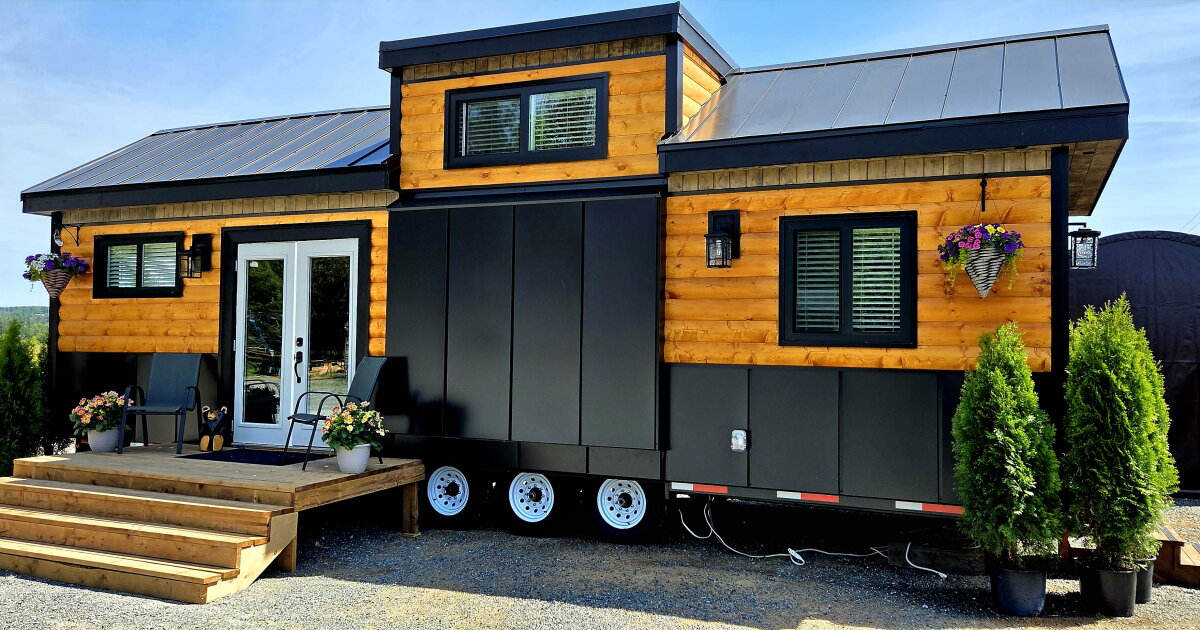 Extra-wide tiny house lets you downsize without sacrificing comfort