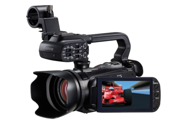 The Canon XA10 - canon's smallest ever pro-level camcorder