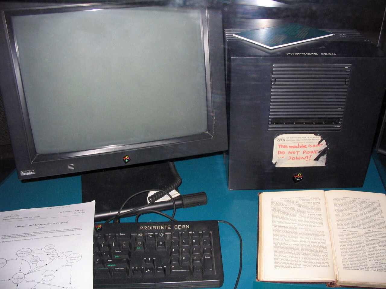 The world's first web server (Image: Coolcaesar/Wikipedia)