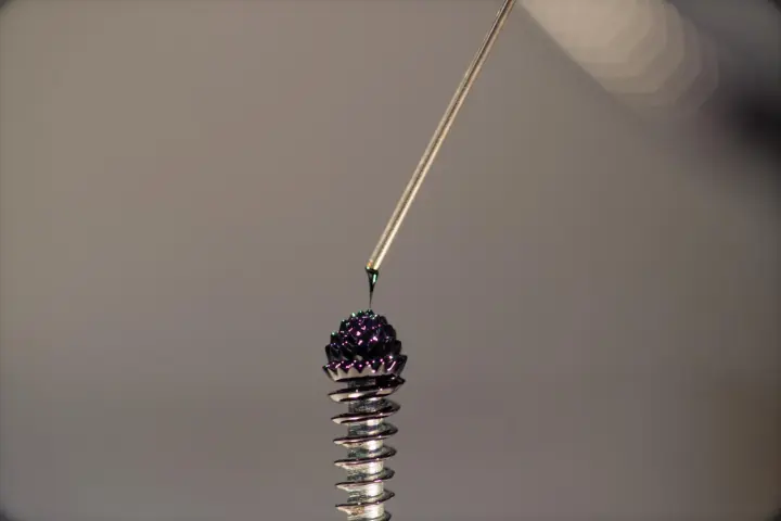 Ferrofluids can not only act as a fuel source, they can create part of the engine on the fly as well