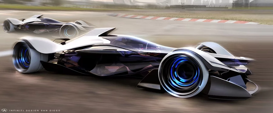 Infiniti USA's Synaptiq concept has won the People's Choice public vote at the 2014 LA Auto Show Design Challenge