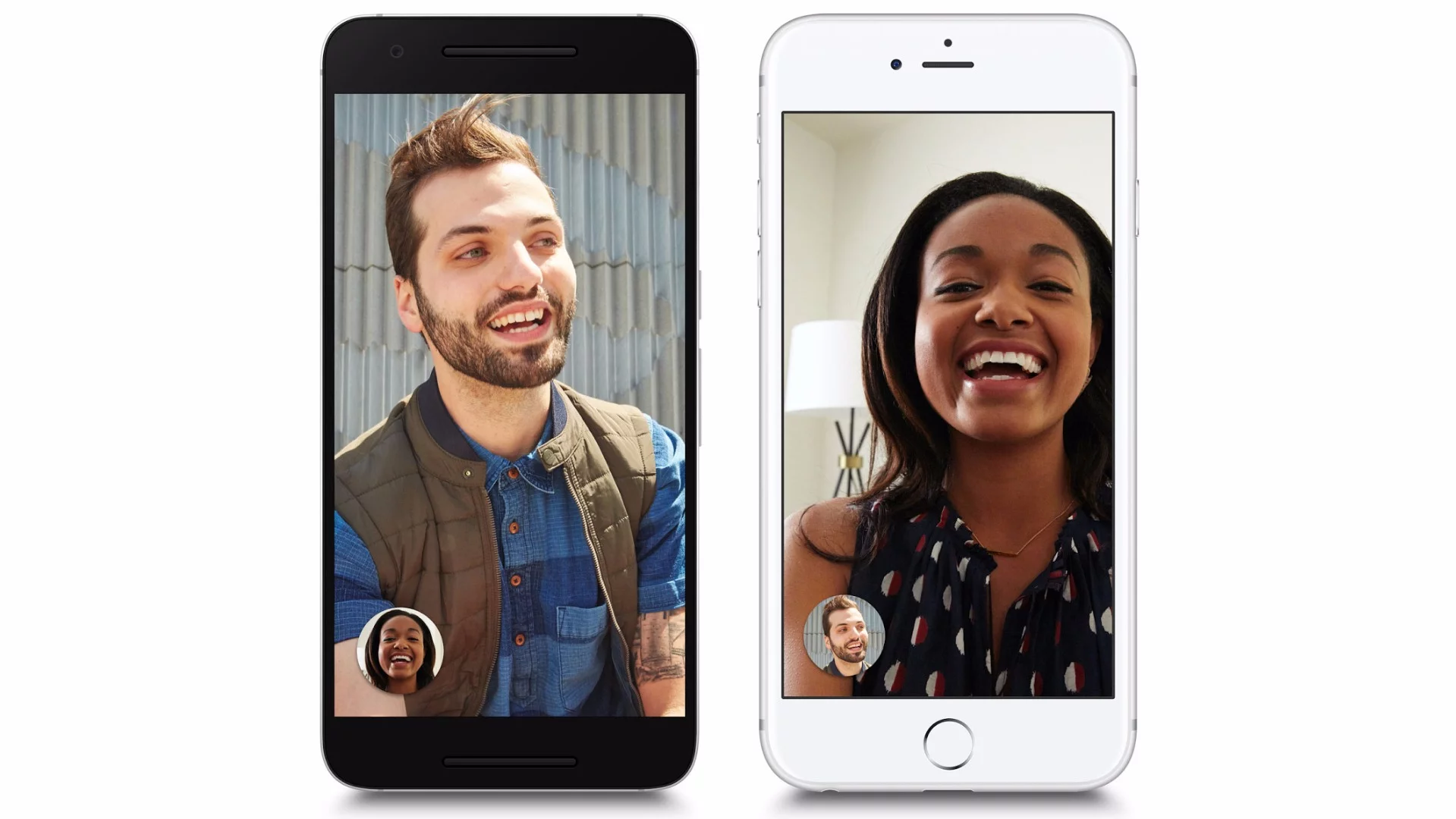 Google Duo works across iOS and Android devices