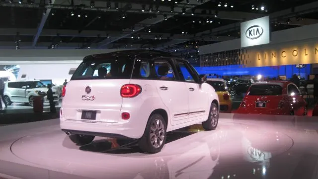 The Fiat 500L, at the LA Auto Show this week