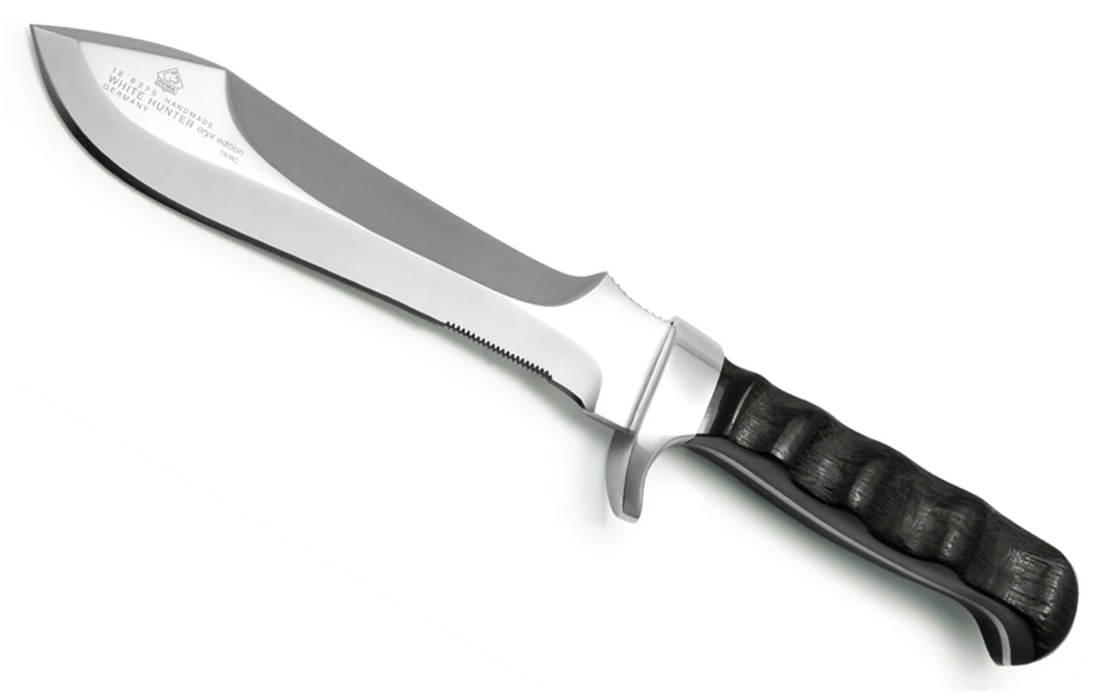 Puma White Hunter with onyx handle