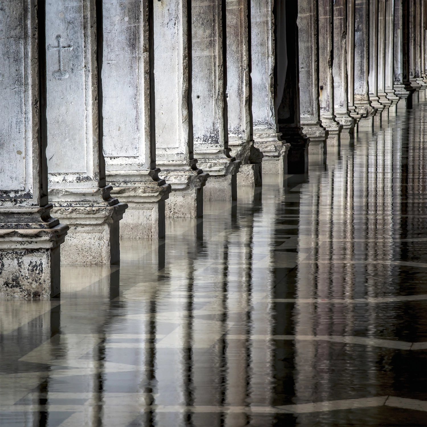 Winner, Art of Travel portfolio. The flooding of the Acqua Alta, Venice, Italy