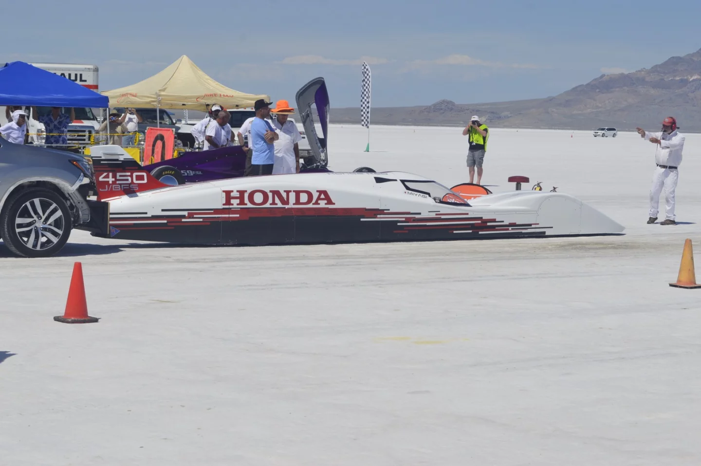 Getting ready for takeoff, Speed Week 2016