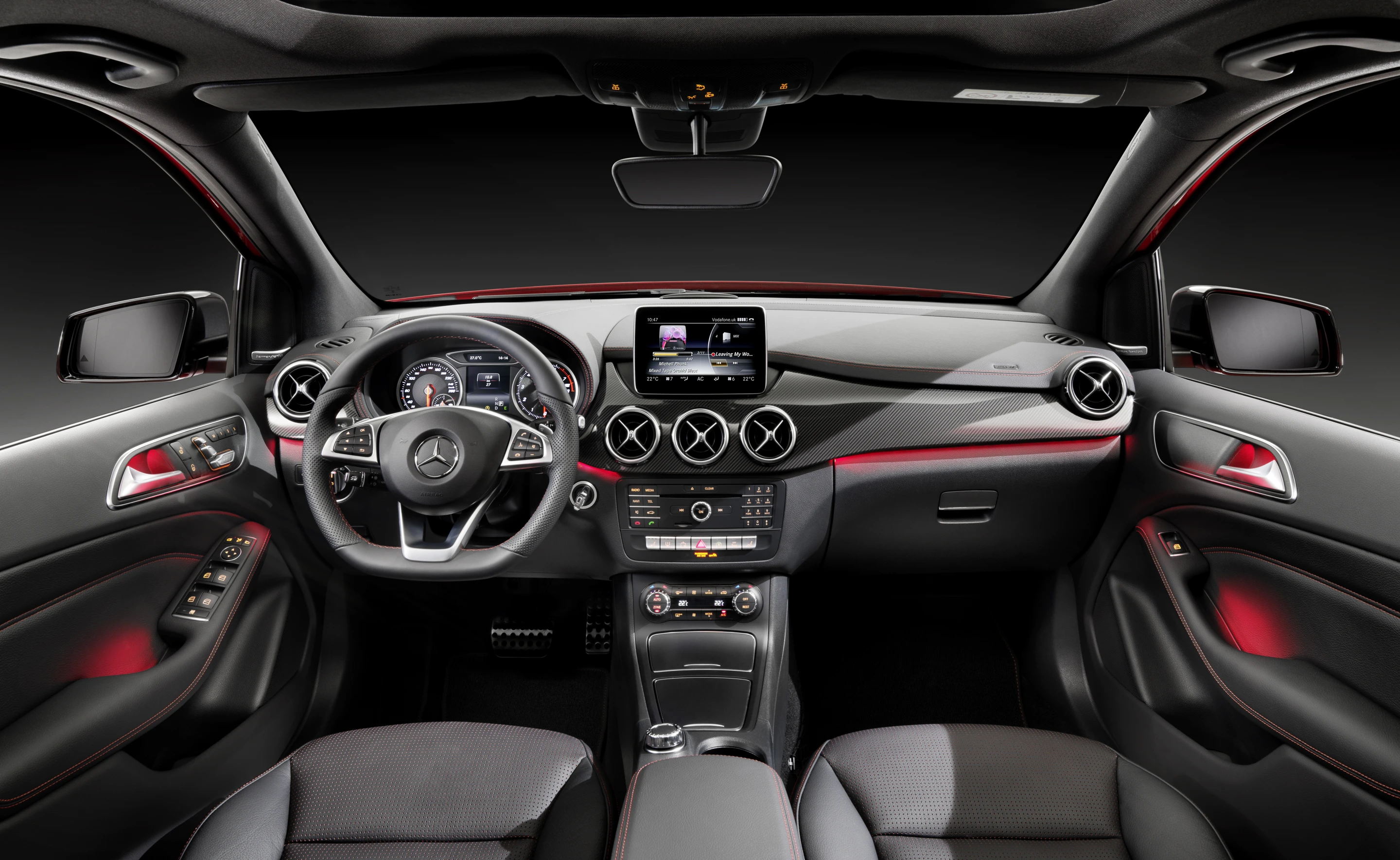 The B-Class is available in three different trim levels