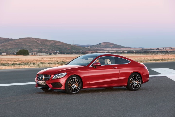 The new C-Class Coupe has been designed to provide a sportier alternative to the C-Class Sedan