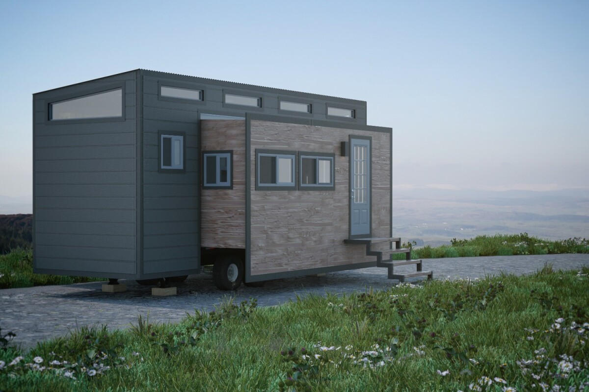 The Aurora tiny house will set you back around US$75,000, depending on options chosen