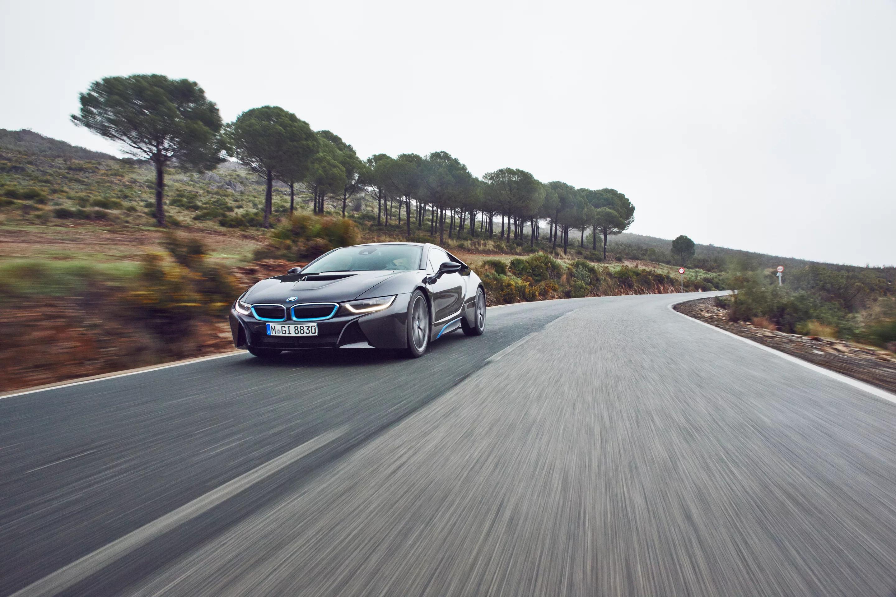 The BMW i8 - on the road