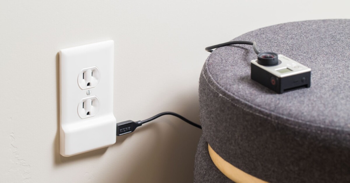 SnapPower adds USB power to any wall outlet, no rewiring required