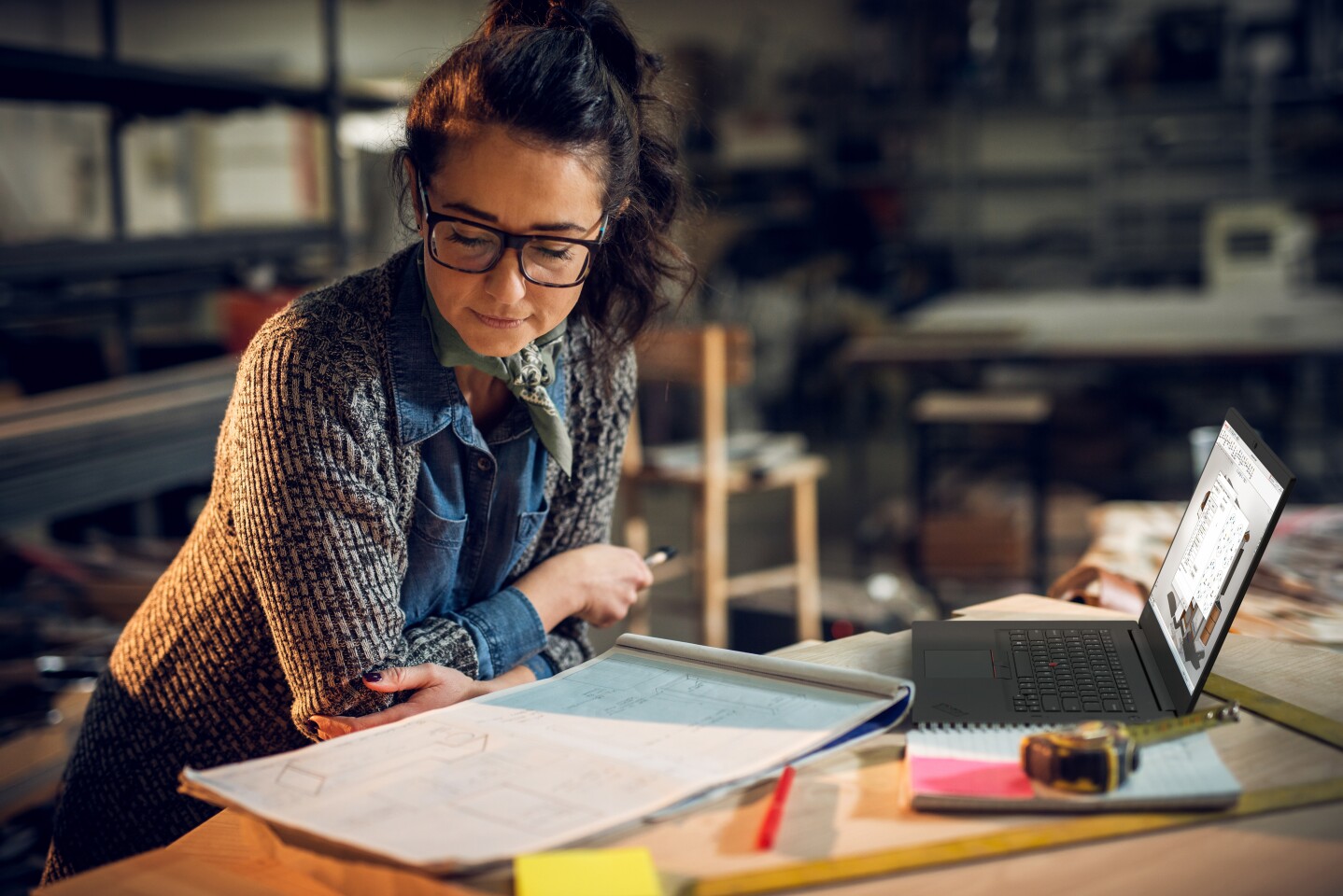 The Lenovo ThinkPad P1 can accommodate up to 4 TB of M.2 PCIe SSD storage and 64 GB of DDR4 RAM