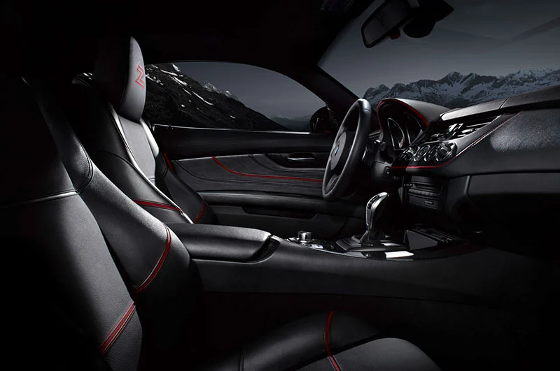 The BMW Zagato Coupe interior