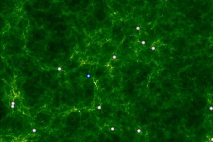 The universe - 500 million years after the Big Bang.