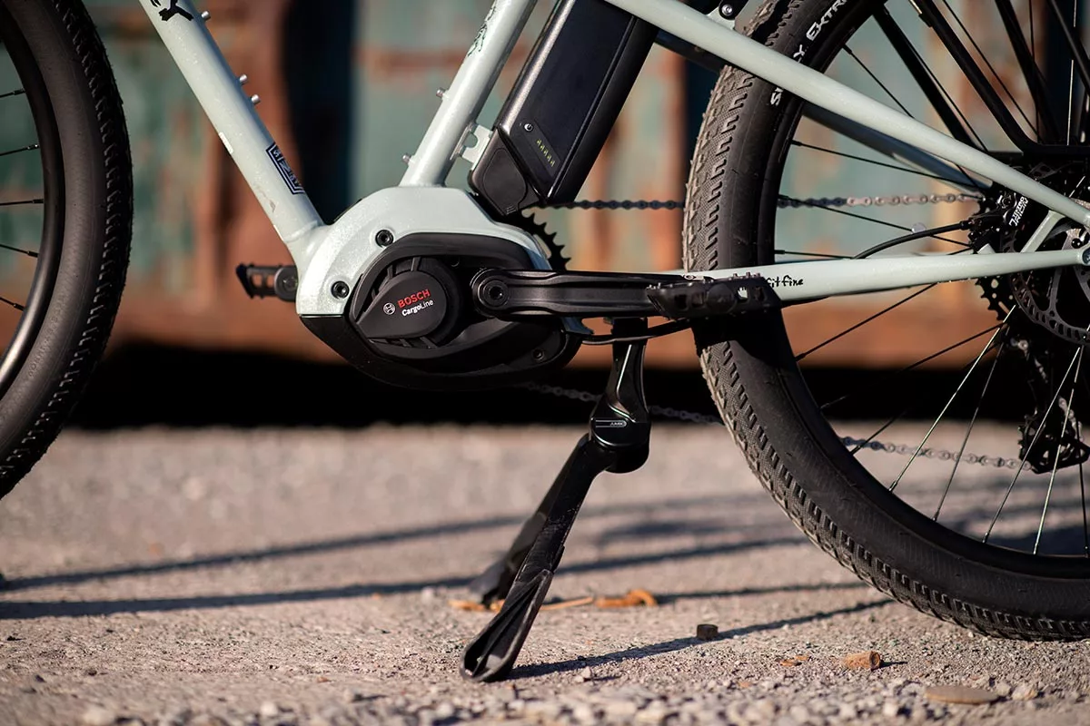 The Bosch Performance Drive has a peak power output of 600 W