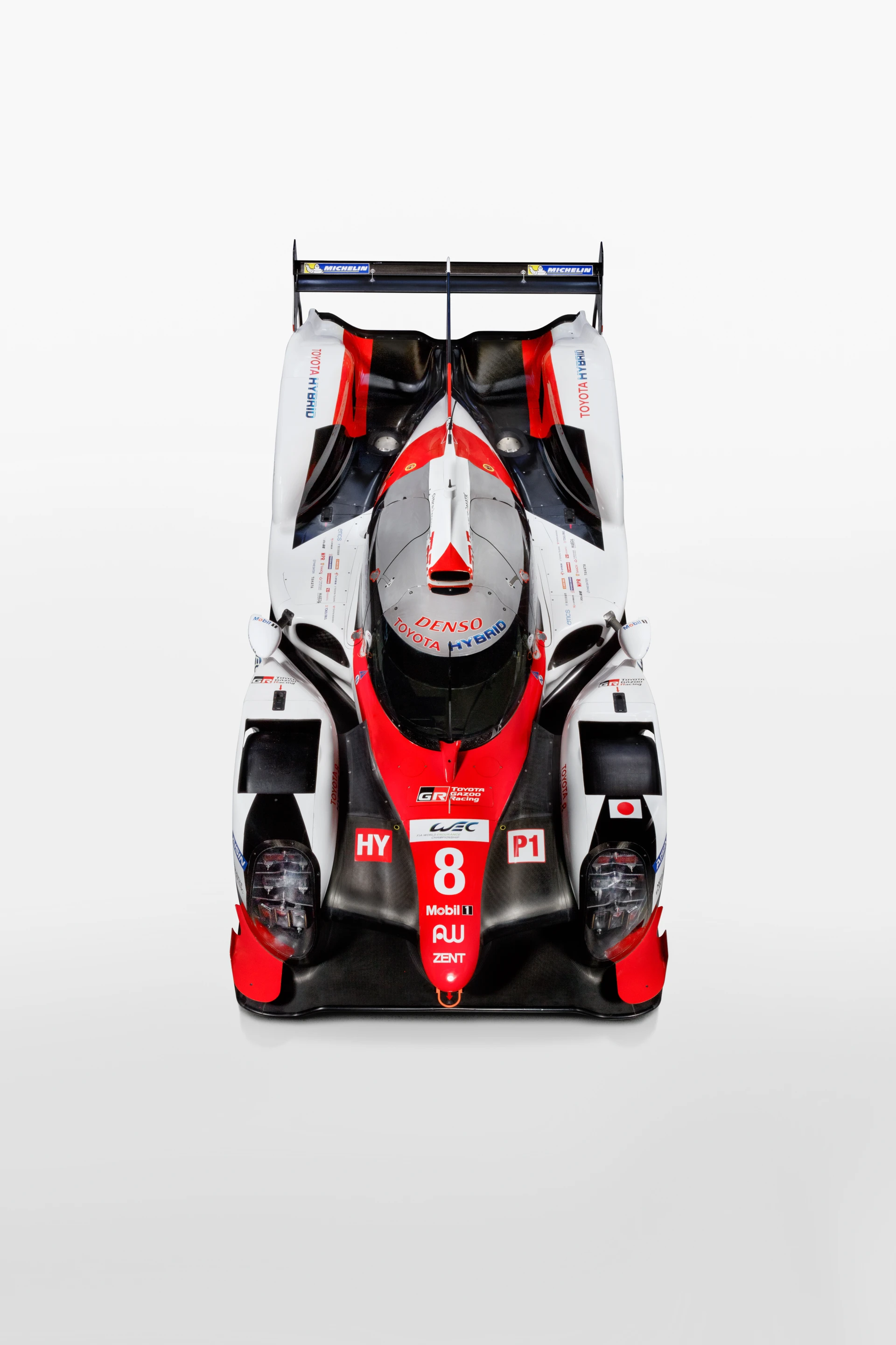 Power comes from a V6-hybrid powertrain in the TS050