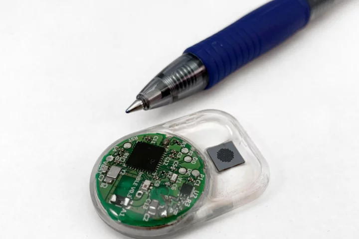 The implant is controlled by a Bluetooth signal, which could be triggered by a remotely-located doctor in a telemedicine scenario