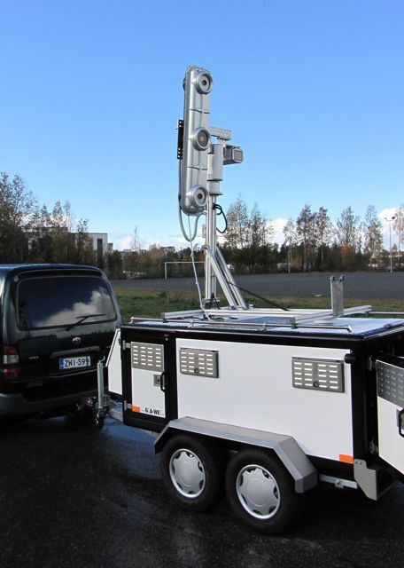 VTT's mobile traffic monitoring system