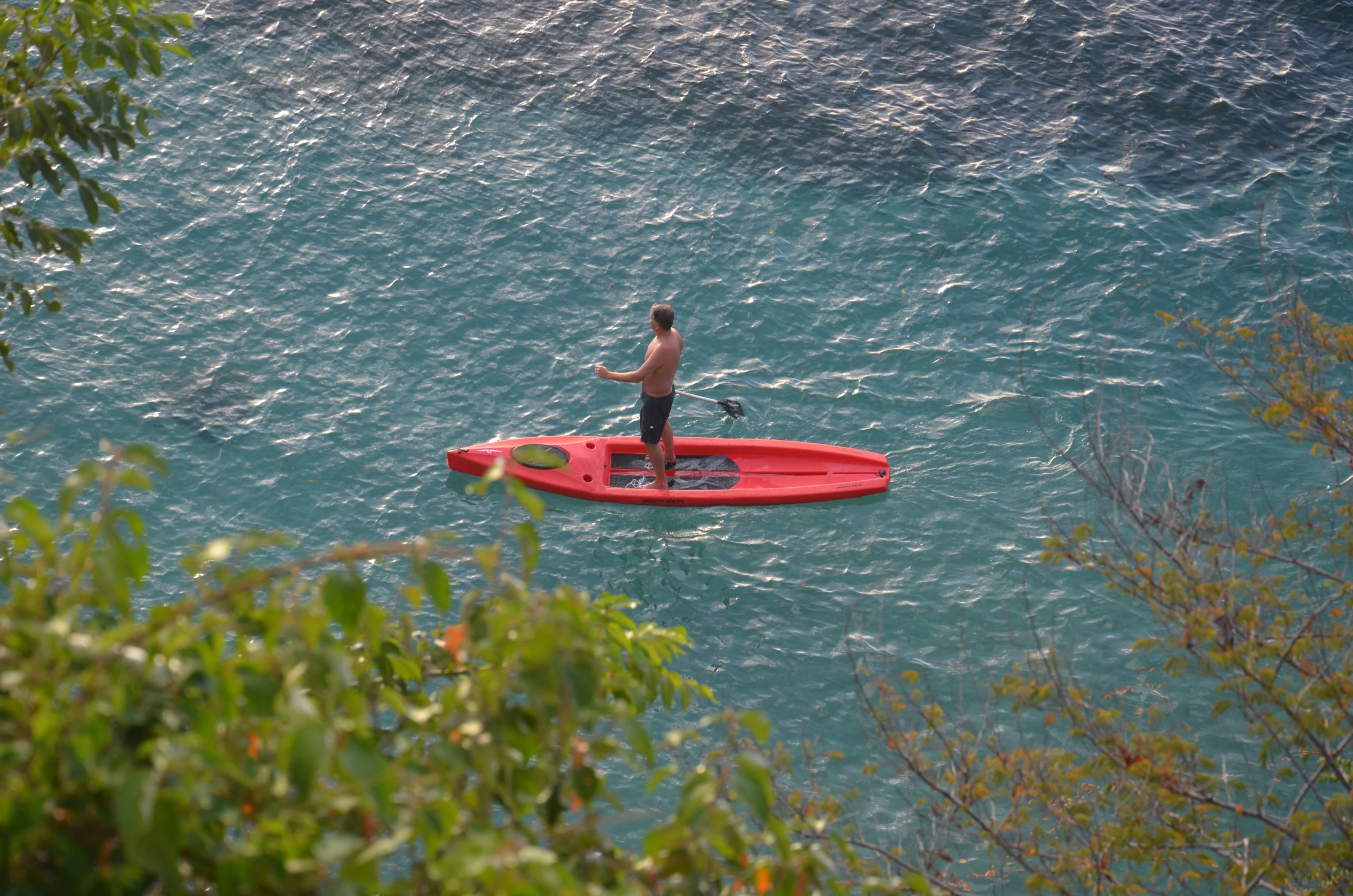 The kiosks also offer Point 65 RumRunner stand-up paddle boards