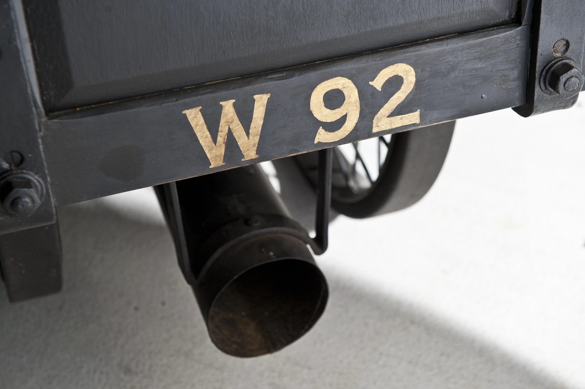 1884 De Dion Bouton et Trepardoux Dos-a-Dos Steam Runabout