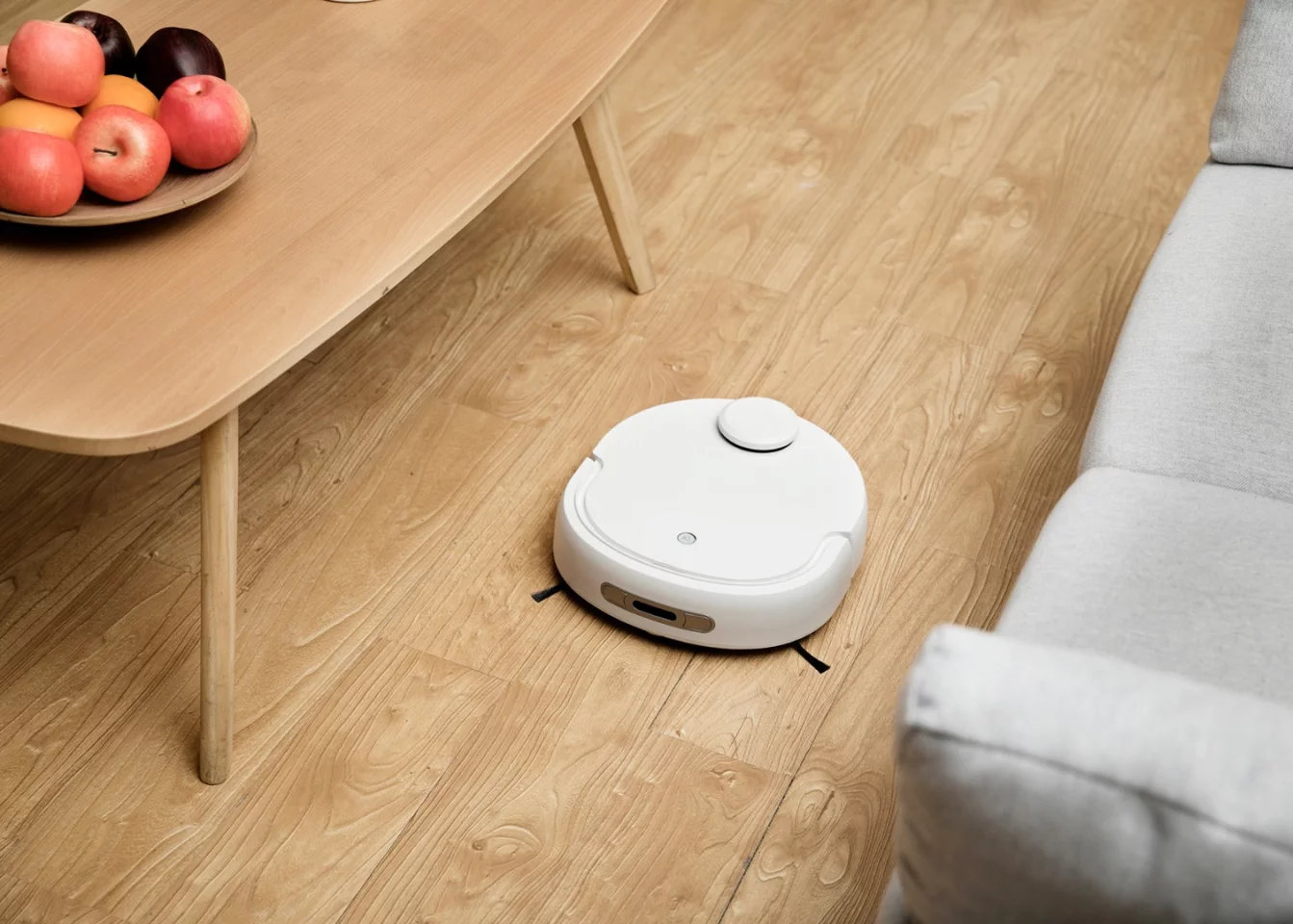 The Narwal can cope with carpets and all kinds of hard flooring