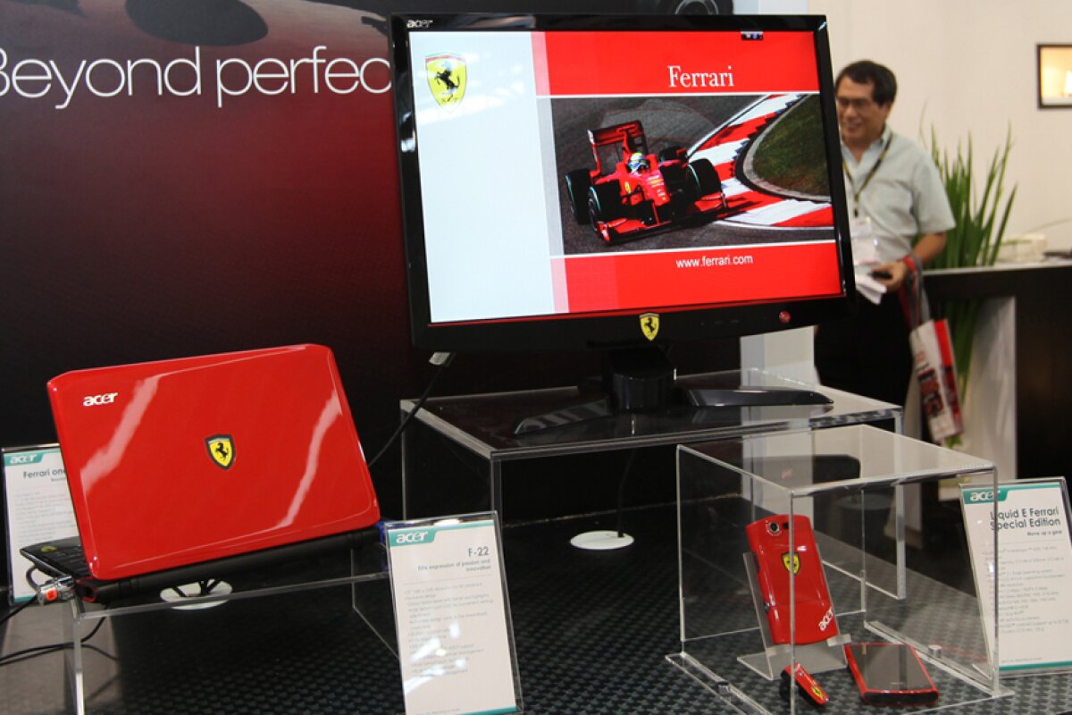 Special edition Ferrari smartphone joins Acer lineup