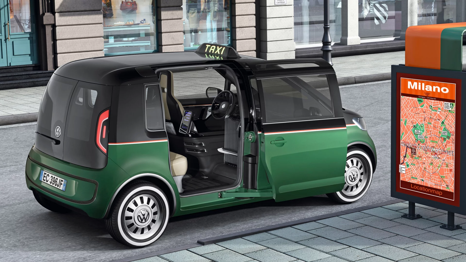 Volkswagen's Milano Taxi Electric Vehicle concept