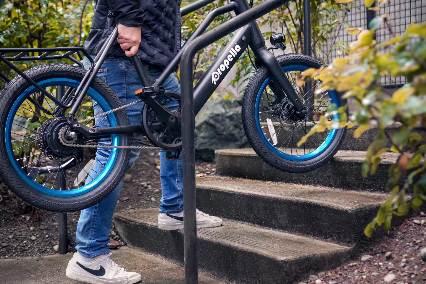 All in, the Mini Max tips the scales at 38 lb