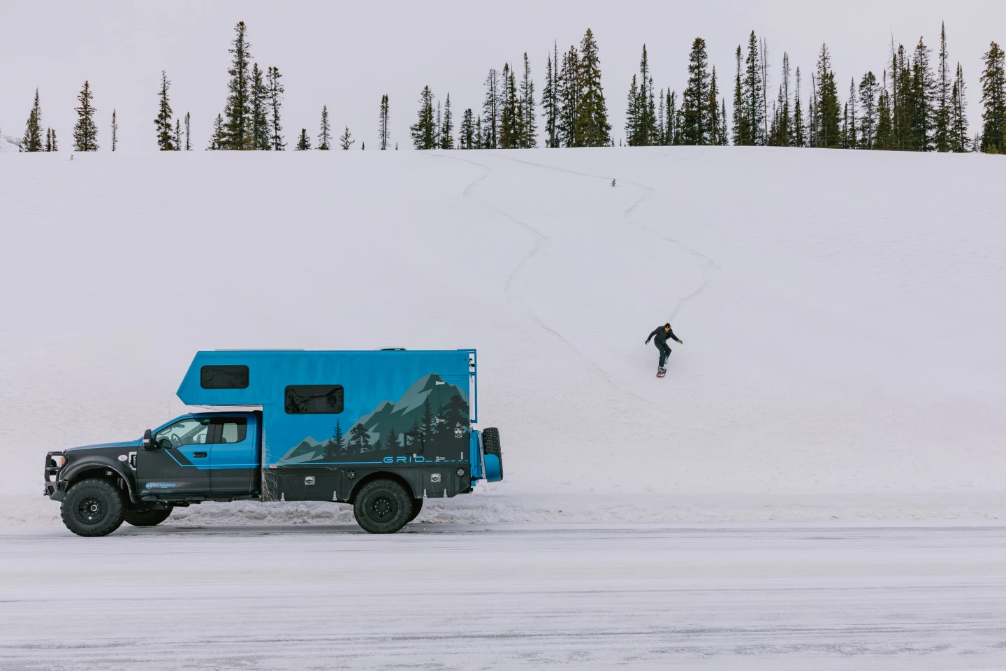 Exploring some pull-over powder with the Grid