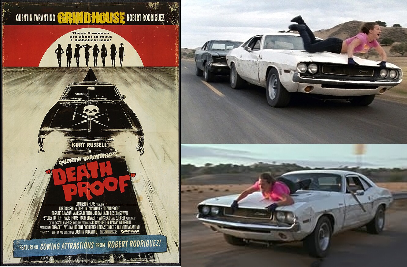 38| The Dodge Challenger R/T from Death Proof