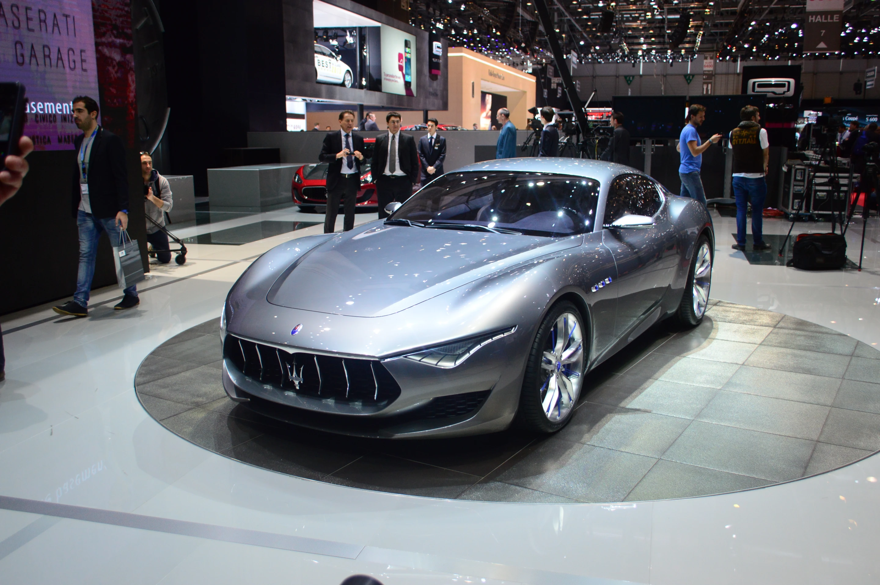 According to Maserati, the design influence for the Alfieri concept was the legendary A6 GCS-53 designed in 1954 by Pininfarina (Photo: CC Weiss/Gizmag)