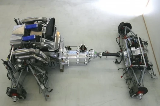 The Weber Sportcars Faster One: drivetrain