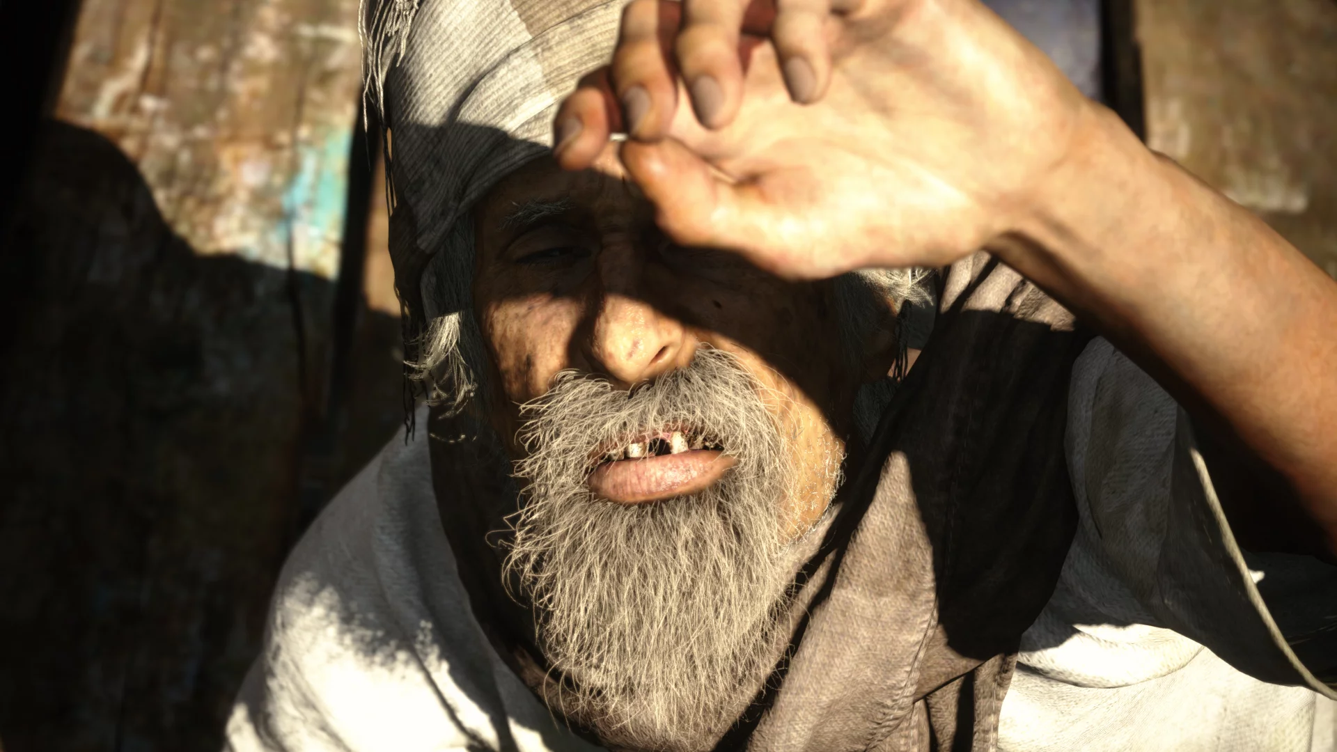 The demo shows a remarkable amount of realism in the way human characters are portrayed in terms of their facial expressions and general animation