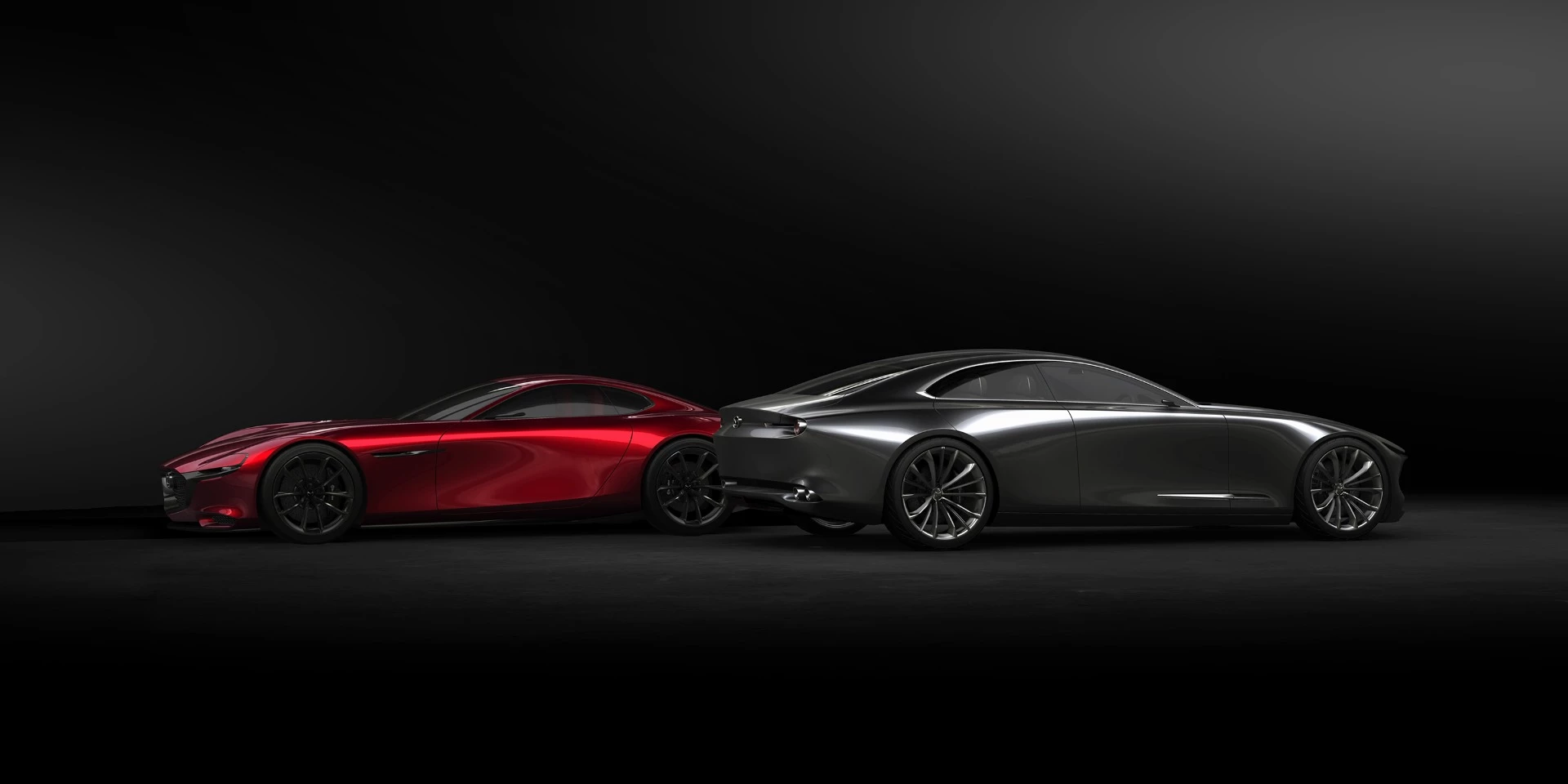 The winner of the The Most Beautiful Concept Car of 2017, the Mazda Concept Vision Coupe