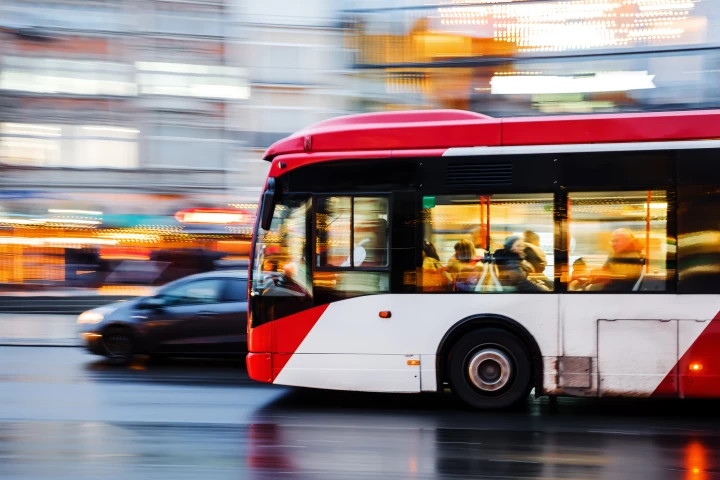 Why just rely on a few set cameras, when camera-equipped buses are already cruising almost every major street in the city?