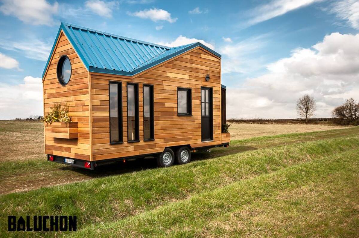 Contemporary tiny house is small but wellformed