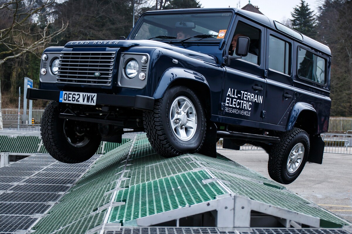Land Rover's first Electric Defender put through its paces