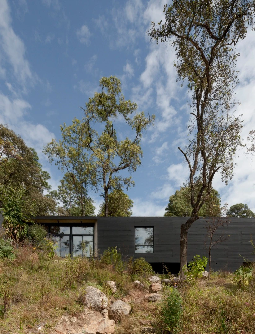 The Casa de la Roca was designed in a Y shape in an effort to make the most of its picturesque surroundings